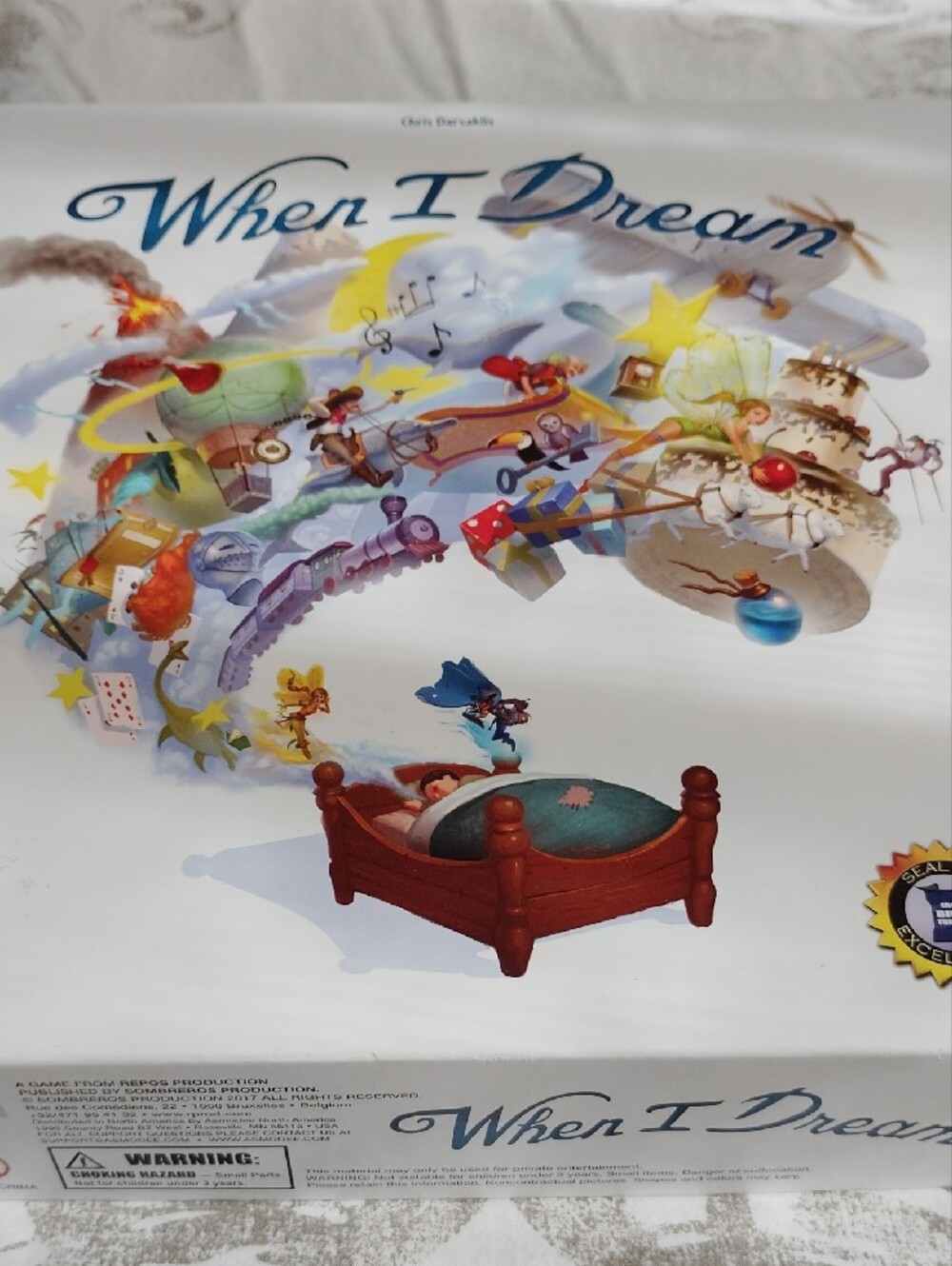 When I Dream Game Board